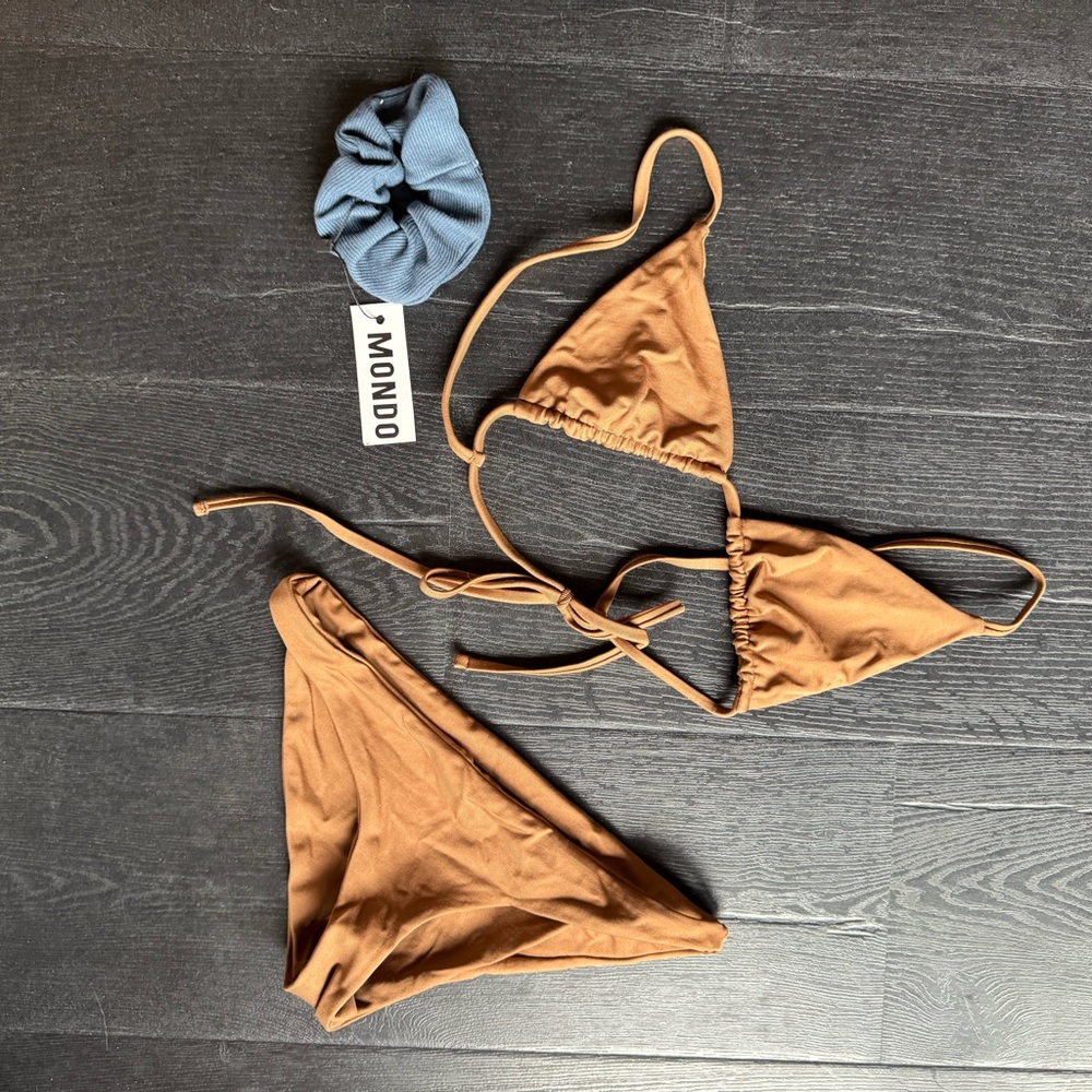 Mondo Brown Bikini Set